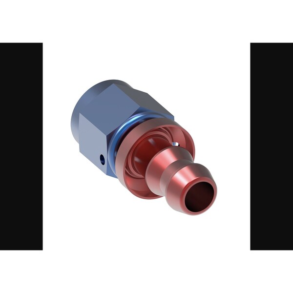 -10 AN Hose, Straight, Aluminum, Single